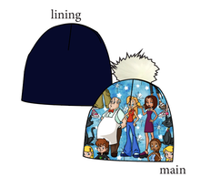 Load image into Gallery viewer, Teenage Witch Slouchy Beanie (Reversible!)