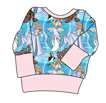 Load image into Gallery viewer, Story Of A Swan Grow With Me Hoodie (or Crewneck)