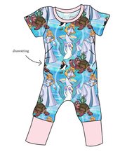 Load image into Gallery viewer, Story Of A Swan Grow With Me Pants And Shorts Romper