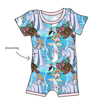 Load image into Gallery viewer, Story Of A Swan Grow With Me Pants And Shorts Romper