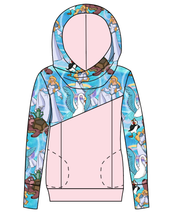 Load image into Gallery viewer, Story Of A Swan Ladies Hoodie