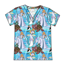 Load image into Gallery viewer, Story Of A Swan Ladies' Slouchy V-Neck Tee