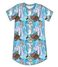 Load image into Gallery viewer, Story Of A Swan Ladies' T-Shirt Dress