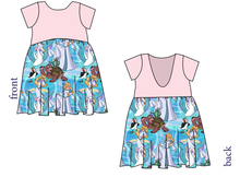 Load image into Gallery viewer, Story Of A Swan Low Back Dress