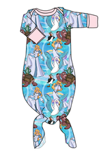Load image into Gallery viewer, Story Of A Swan Newborn Knotted Gown