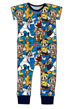 Load image into Gallery viewer, Alaska Bound Bennett Pants and Shorts Length T-Shirt Romper