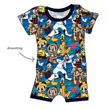 Load image into Gallery viewer, Alaska Bound Grow With Me Pants And Shorts Romper