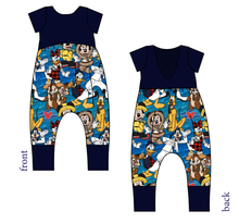 Load image into Gallery viewer, Alaska Bound Low Back Romper and Bubble Romper