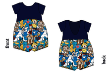 Load image into Gallery viewer, Alaska Bound Low Back Romper and Bubble Romper