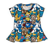 Load image into Gallery viewer, Alaska Bound Peplum Top