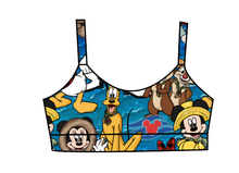 Load image into Gallery viewer, Athletic Prints Magical Birthday Kids Bralette