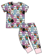Load image into Gallery viewer, Floral Space Troopers Basic Loungewear Set