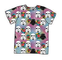 Load image into Gallery viewer, Floral Space Troopers Basic Tee and Tank