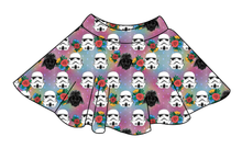 Load image into Gallery viewer, Floral Space Troopers Circle Skirt