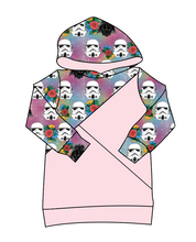 Load image into Gallery viewer, Floral Space Troopers Classic Hoodie (or Crewneck)