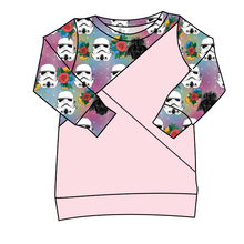 Load image into Gallery viewer, Floral Space Troopers Classic Hoodie (or Crewneck)