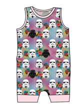 Load image into Gallery viewer, Floral Space Troopers Emmett Pants And Shorts T-Shirt Romper