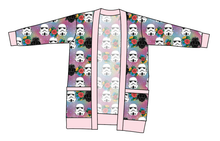 Load image into Gallery viewer, Floral Space Troopers Kids Grandpa Cardigan