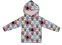 Load image into Gallery viewer, Floral Space Troopers Ladies Oversized Hoodie