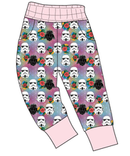 Load image into Gallery viewer, Floral Space Troopers Ladies' Joggers and Jogger Shorts