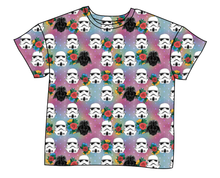 Load image into Gallery viewer, Floral Space Troopers Ladies' Oversized Tee