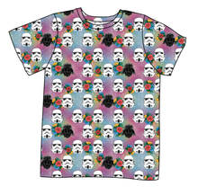 Load image into Gallery viewer, Floral Space Troopers Mens' Tee