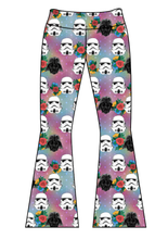 Load image into Gallery viewer, Athletic Prints Magical Birthday Ladies Flared Leggings