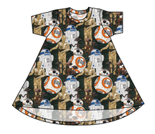 Load image into Gallery viewer, The Droids You're Looking For Basic T-Shirt Dress