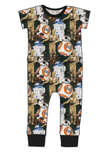 Load image into Gallery viewer, The Droids You're Looking For Bennett Pants and Shorts Length T-Shirt Romper