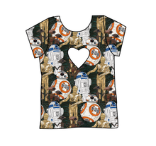 Load image into Gallery viewer, The Droids You're Looking For Cambria Heart Back Tee