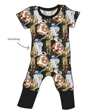 Load image into Gallery viewer, The Droids You're Looking For Grow With Me Pants And Shorts Romper