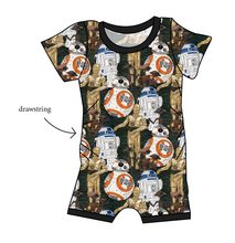 Load image into Gallery viewer, The Droids You're Looking For Grow With Me Pants And Shorts Romper