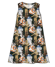 Load image into Gallery viewer, The Droids You're Looking For Ladies' Swing Dress