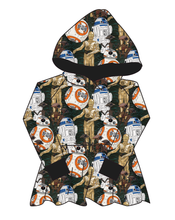 Load image into Gallery viewer, The Droids You're Looking For Peplum Hoodie (or Crewneck)