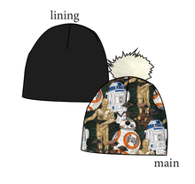 Load image into Gallery viewer, The Droids You're Looking For Slouchy Beanie (Reversible!)