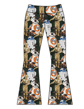 Load image into Gallery viewer, Athletic Prints Magical Birthday Ladies Flared Leggings