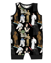 Load image into Gallery viewer, A Galaxy Far Far Away Emmett Pants And Shorts T-Shirt Romper