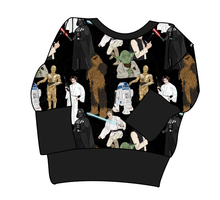 Load image into Gallery viewer, A Galaxy Far Far Away Grow With Me Hoodie (or Crewneck)