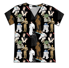 Load image into Gallery viewer, A Galaxy Far Far Away Ladies' Slouchy V-Neck Tee