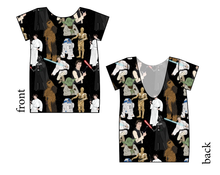 Load image into Gallery viewer, A Galaxy Far Far Away Low Back Ballerina Tee