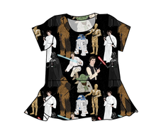 Load image into Gallery viewer, A Galaxy Far Far Away Peplum Top