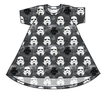 Load image into Gallery viewer, Space Troopers Basic T-Shirt Dress
