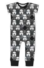 Load image into Gallery viewer, Space Troopers Bennett Pants and Shorts Length T-Shirt Romper