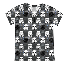 Load image into Gallery viewer, Space Troopers Ladies' Slouchy V-Neck Tee
