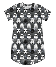 Load image into Gallery viewer, Space Troopers Ladies' T-Shirt Dress