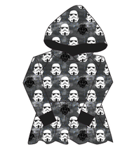 Load image into Gallery viewer, Space Troopers Peplum Hoodie (or Crewneck)