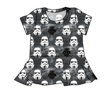 Load image into Gallery viewer, Space Troopers Peplum Top