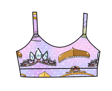Load image into Gallery viewer, Athletic Prints Magical Birthday Kids Bralette