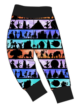 Load image into Gallery viewer, Park Stripes Basic Joggers And Jogger Shorts