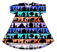 Load image into Gallery viewer, Park Stripes Basic T-Shirt Dress